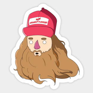 Forrest Gump Vector Sticker